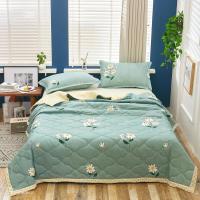 夏季空调被夏凉被双人棉 单人夏天薄被子可机洗学生宿舍成人儿童 小雏菊 60x100cm午休被