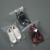 兴德过透明自封袋鞋子防尘密封袋旅行防尘袋鞋袋防水防潮鞋罩靴罩 常规款适用各种女鞋 10个装