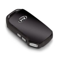 东风悦达起亚全新KX3傲跑K3智跑K5凯酷小车锁匙扣保护壳钥匙包套 E款紫黑色(单套)