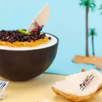 [琪琪粉丝专享7.30]哔哩哔哩联名款椰子冻果冻布丁358g 酸奶味358g*3