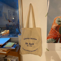 loveyoung ofr书店系列 “午夜之前” 薄款棉布袋 米色 薄款