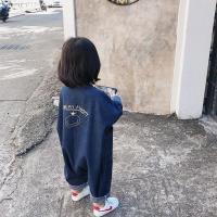 男童连体衣儿童背带裤女童洋气春秋装婴幼儿牛仔裤小童宝宝童装潮 牛仔蓝-偏大半码 不用往大拍 80