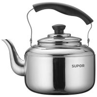 苏泊尔304不锈钢水壶鸣笛烧水壶鸣音炊壶热水壶响水壶4/5升SS40Q1 5L