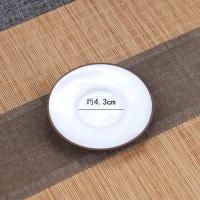 功夫茶具紫砂茶垫养壶垫茶壶垫壶托壶承茶壶底座承壶托貔貅干泡盘 小蝶垫黑色内白