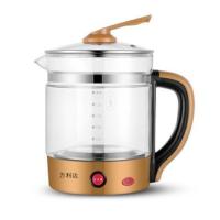 以换代修万利达多功能养生壶家用加厚玻璃烧水壶花茶煮茶壶一体壶 金黑色