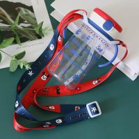 通用宝宝奶瓶杯背带绳子斜跨带儿童学饮手柄杯背绳利其尔Bbox挂绳 红色 米奇