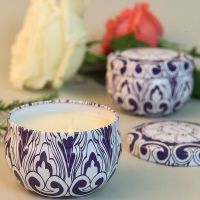 香薰蜡烛卧室少女心安神助眠浪漫香薰精油蜡烛无烟伴手礼伴娘实用 波西米亚风:麝香草(95g装)