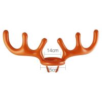 充气鹿角接亲游戏百发百中整蛊新郎伴郎团儿童投掷套圈圣诞万圣节 鹿角 没有套圈