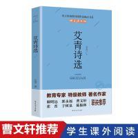 艾青诗选和水浒传学生正版原著初中九年级上册必读名著课外图书籍 艾青诗选