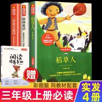 快乐读书吧稻草人书三年级必读课外书全套上下册格林安徒生童话书 三年级上册必读-3册[赠阅读手册]