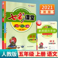 小学七彩课堂五年级上册同步作文课外阅读教材讲解语文数学英语 五年级 同步培优
