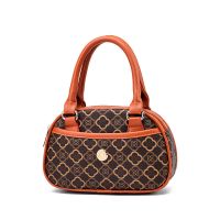 妈妈包包手提包中老年女士迷你小包送婆婆买菜包零钱包奶奶小包 311#优质版咖底四叶花