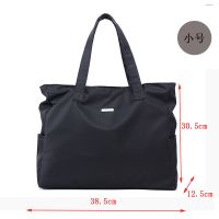 短途轻便携旅游手提小型男旅行包女大容量行李包袋子时尚外出差门 小号:长38宽12高30CM