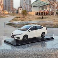 1:18汽车模型防尘罩展示盒专用亚克力罩热弯一体成型模型收纳盒子 29*13*11适用18/24比例车模 不含车模