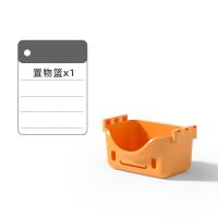 小推车落地置物架儿童玩具收纳架家用书架绘本架可移动多层整理架 简易收纳盒