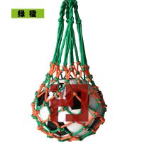 加粗篮球兜足球排球网兜网袋篮球包篮球袋水果兜蔬菜兜 球兜 球袋 橙绿 SX