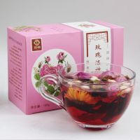 洛神玫瑰花茶养颜排毒茉莉花茶组合养生茶女养颜排毒补气血八宝茶 试喝[一盒装]10包