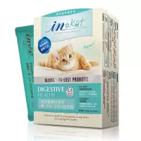 麦德氏IN-KAT猫用益生菌10包/盒猫咪调理肠胃益生菌腹泻拉稀呕吐 猫益生菌一盒装/10包(原装正品)