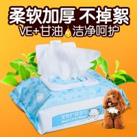 猫咪狗狗擦眼泪湿巾眼部护理清洁工具消净眼睛宠物用品擦眼垢湿巾 宠物护理湿巾单包装100片