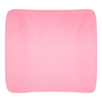 记忆棉椅靠枕办公室护腰可爱学生孕妇腰枕车用车内座椅靠垫靠背垫 粉色 32*32CM