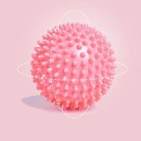 按摩全身腿部夹健身按摩神器腿部按摩滚轮肌肉放松夹腿器学生瘦腿 [款筋膜球]-粉色