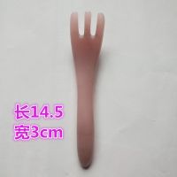 大号头疗五齿梳头部推拿按摩爪点穴拨筋棒足疗三叉长柄刮板肩颈背 三爪藕色 1个