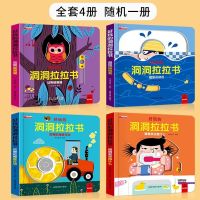 好玩的洞洞拉拉书4册0-1-3岁宝宝早教手指触摸认知推拉机关书绘本 洞洞拉拉书（随机发1本）