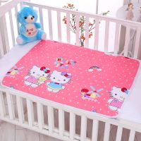 姨妈垫可洗学生宿舍用品女防侧漏月经例假生理期小褥子床垫隔尿垫 粉色+大脸猫 50*7Ocm(I条装)