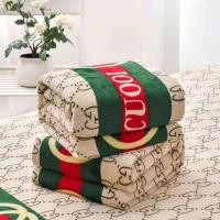 法莱绒四季冬季床单毛毯夏季空调盖毯单双人宿舍毯[四季可用] 时尚古驰 70x100随机花色盖腿毯0.3斤