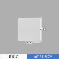 热卖狗挡板室内阳台防护栏泰迪隔离门栏猫栅栏简易免打孔塑料 磨砂1片(35cm*35cm) 大号