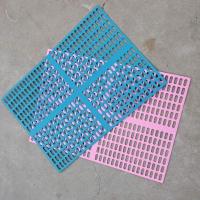 宠物垫板猫笼脚垫板狗窝狗笼垫板塑料防潮垫板加厚塑料散热网格板 48*68*0.3CM不拼接粉色蓝色