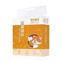 陪伴岁月豆腐猫砂天然奶香玉米宠物用品6L猫砂结团加菲猫蓝猫厕所 豆腐猫砂一包