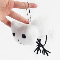 鬼灯的冷彻猫好好白泽毛绒公仔小挂件娃娃毛绒包包可爱挂饰钥匙扣 猫好好