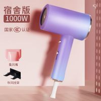 吹风机家用大小功率学生宿舍静音电吹风筒蓝光负离子不伤发吹风机 紫罗兰-负离子 1000w宿舍版
