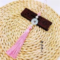 高档赠礼古风渐变流苏穗子diy汉服配饰笛子吊穗扇坠服饰挂件流苏 红粉佳人-粉色