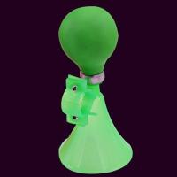 儿童自行车喇叭超响气囊喇叭复古手捏铃铛平衡车滑板车铃铛气喇叭 绿色