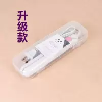 电卷发棒直发器两用夹板蓬松家用头发烫发拉直夹板内扣卷发神器 白色夹板（只能直发）送收纳盒 全新升级款单品