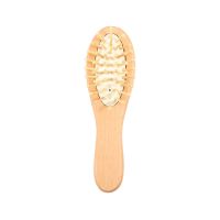 真材实料榉木王妃梳按摩梳头皮护发梳子气囊梳湿发专用梳保健按摩 小椭圆按摩梳