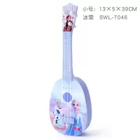 迪士尼尤克里里小吉他儿童男孩女孩乐器玩具可弹奏初学者音乐玩具 冰雪款吉他 小号-长39cm
