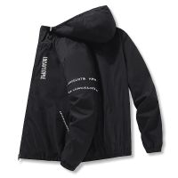 富贵鸟夹克男春秋季潮流棒球领男士外套青少年宽松工装衣服男褂子 1709黑色 M [建议90-110斤]