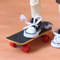 {泡泡家拍照道具BJD娃娃.YOSD.OB11.30CM叶萝莉滑板车6分玩具配件 滑板一个 长14cm左右