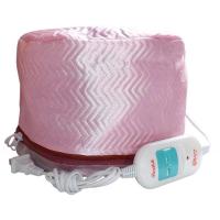 展腾家用发膜焗油加热电热帽蒸发帽头发护理倒膜染发理发店烫发帽 粉色三档电热帽