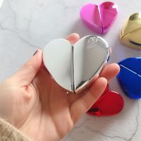 香水分装瓶25ml香水瓶子空瓶替换瓶便携玻璃喷雾瓶香水分装聚丙烯 25ml爱心款银色