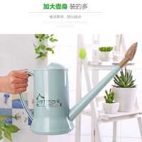 长嘴洒水壶塑料家用园艺养花工具浇水器盆栽浇花喷壶喷水壶花洒壶 欧蓝[长嘴可拆]2L