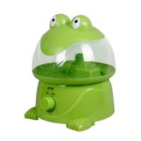 卡通加湿器家用卧室大容量智能静音空气孕妇婴儿迷你保湿补水喷雾 青蛙 单机板