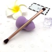 佳丽宣 化妆刷眼影刷+晕染刷便携化妆工具易上色初学者鼻影高光刷 高级单支双头眼影刷