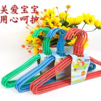 [买30送30]加粗加厚成人衣架子孕婴儿童衣撑子家用/宿舍晾衣架 加粗29cm婴儿童衣架 5支送5支[总10支]