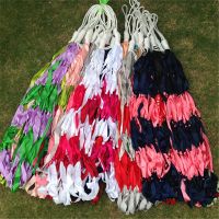 网状吊床加厚帆布掉网床吊网室内成人儿童户外单人双人荡秋千 儿童彩条款(花色随机 无收纳袋)