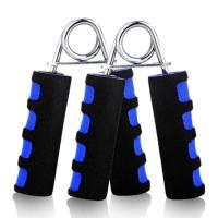 握力器腕力器健身器材家用老人儿童手指锻炼康复训练手指力臂力器 [精工]泡棉握力器一个蓝色