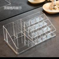 透明化妆品收纳盒桌面梳妆台抽屉式可叠加大容量护肤品整理置物架 6101(可叠加)